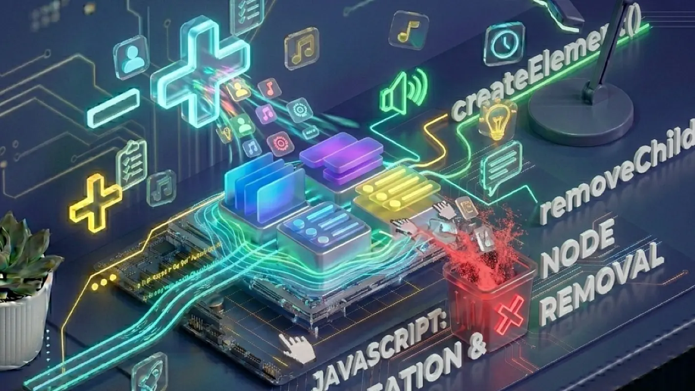 Jago JavaScript 2 #6: Membuat & Menghapus Elemen (DOM Node)