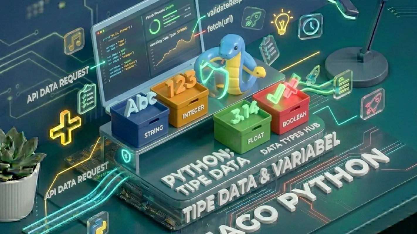 Jago Python #2: Variabel & Tipe Data (Kotak Penyimpan Informasi)