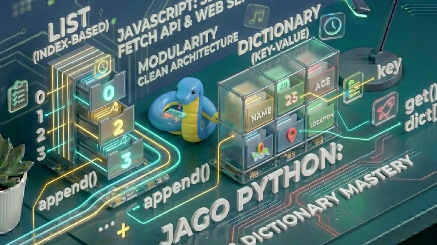 Jago Python #3: List & Dictionary (Mengelola Koleksi Data)