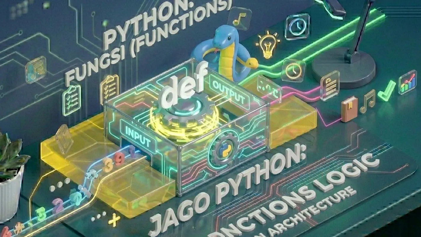 Jago Python #6: Functions (Membungkus Perintah)
