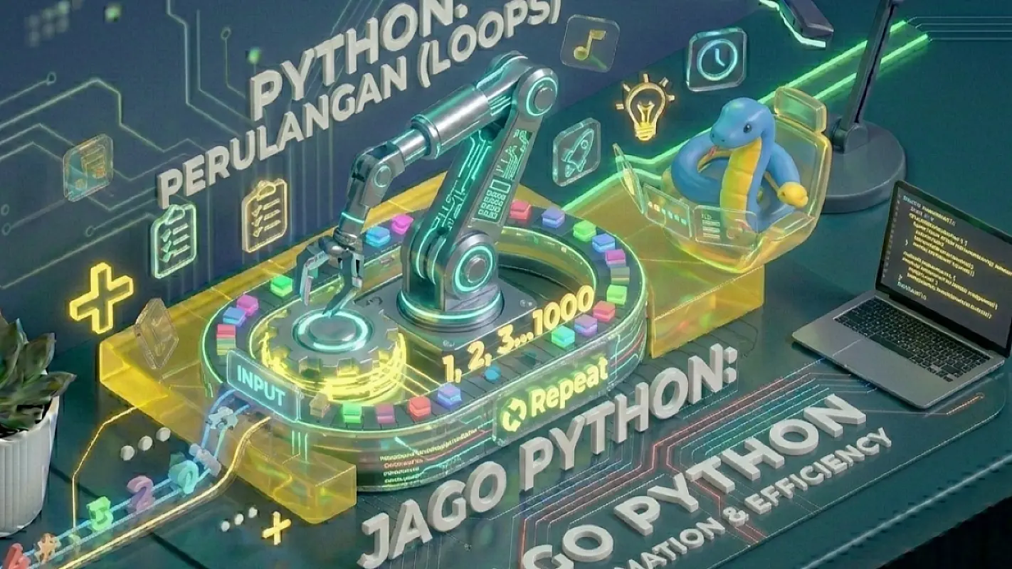 Jago Python #5: Perulangan (For & While Loops)