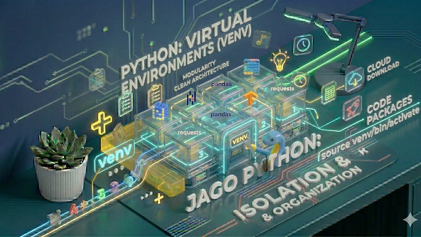 Jago Python 2 #2: Virtual Environment (Kamar Khusus Tiap Proyek)